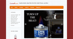 Desktop Screenshot of candleland.com
